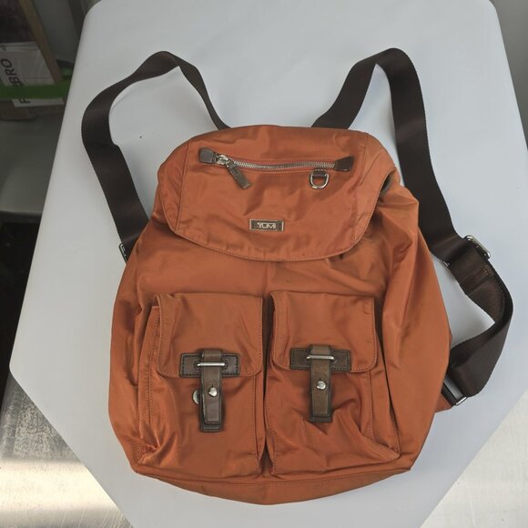TUMI midsize Backpack (burnt orange) - Picture 1 of 16
